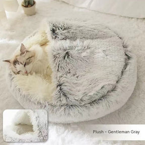 2 In 1 Dog And Cat Bed Pet Winter Bed