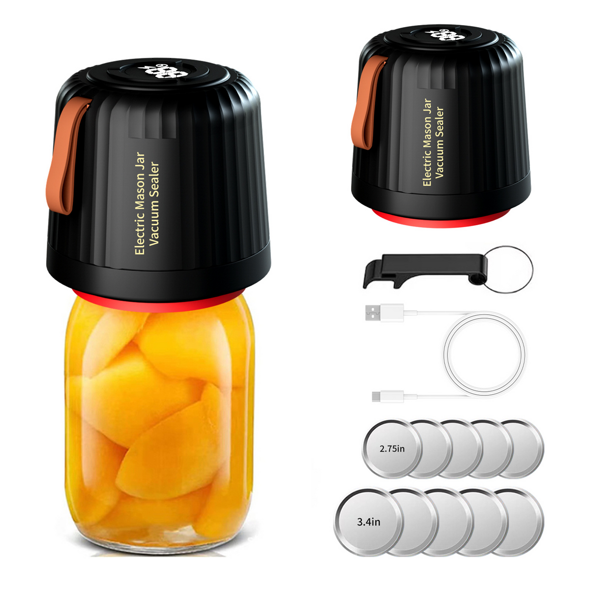 Electric Mason Jar Vacuum Sealer