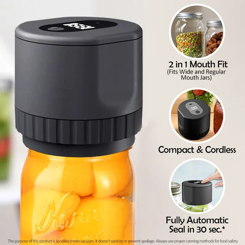 Electric Mason Jar Vacuum Sealer