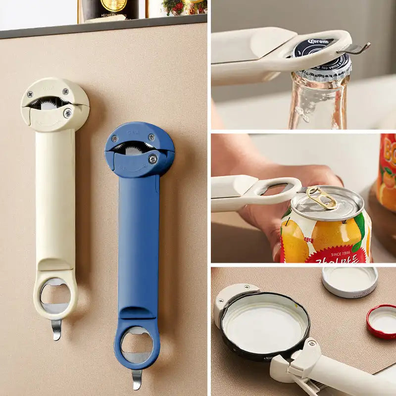 Multifunctional Magnetic Can Opener